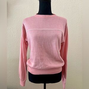 Vintage 80s GAP Pink Pullover Sweatshirt Size Small
